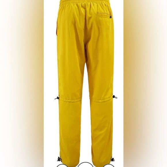 NWT EPTM USA Men’s Adjustable Elastic Cord Hyper Jogger Pants Yellow -Size Small - Picture 3 of 9